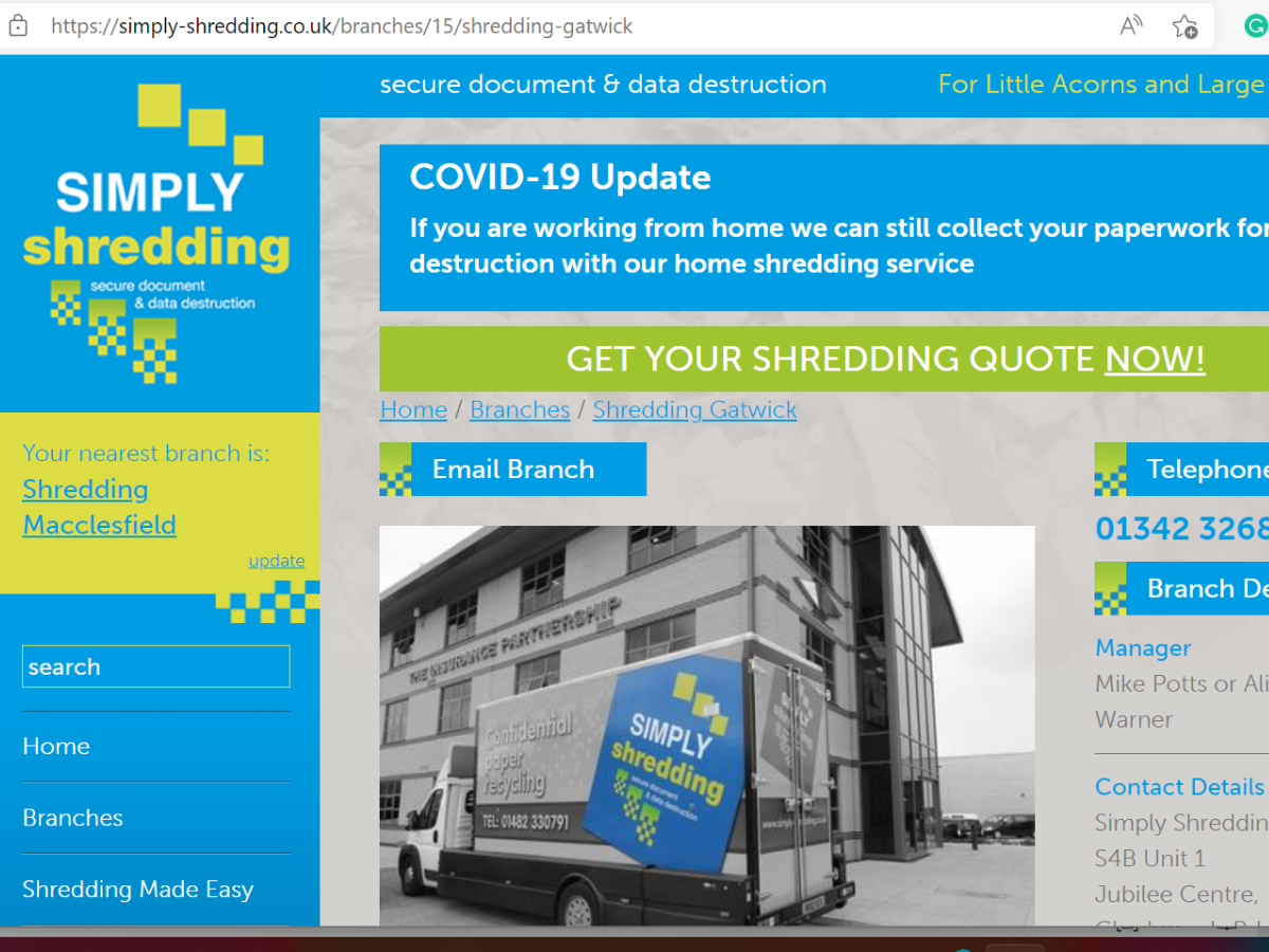 Shredding Network Expansion